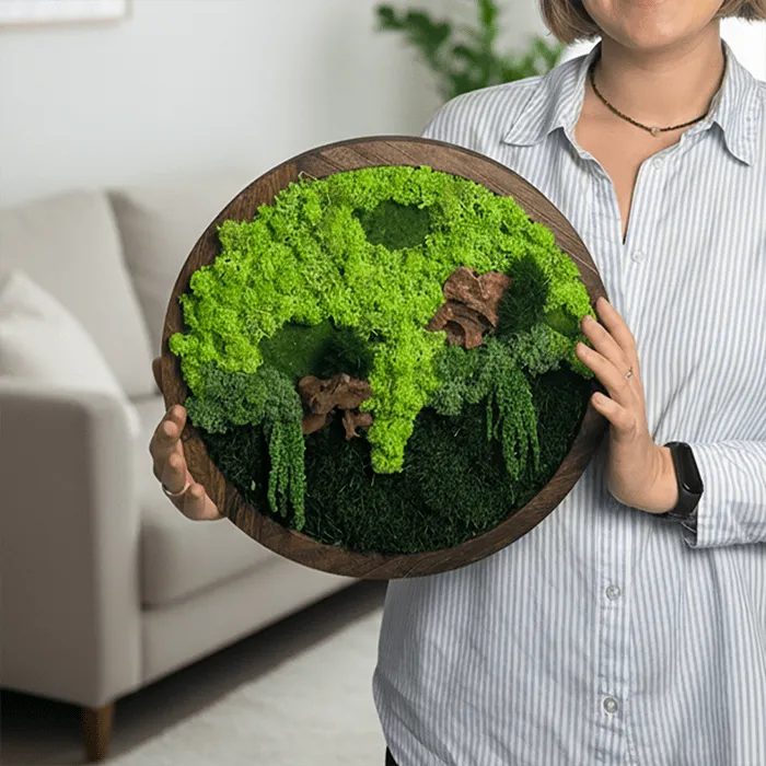 Картина зі стабілізованих рослин