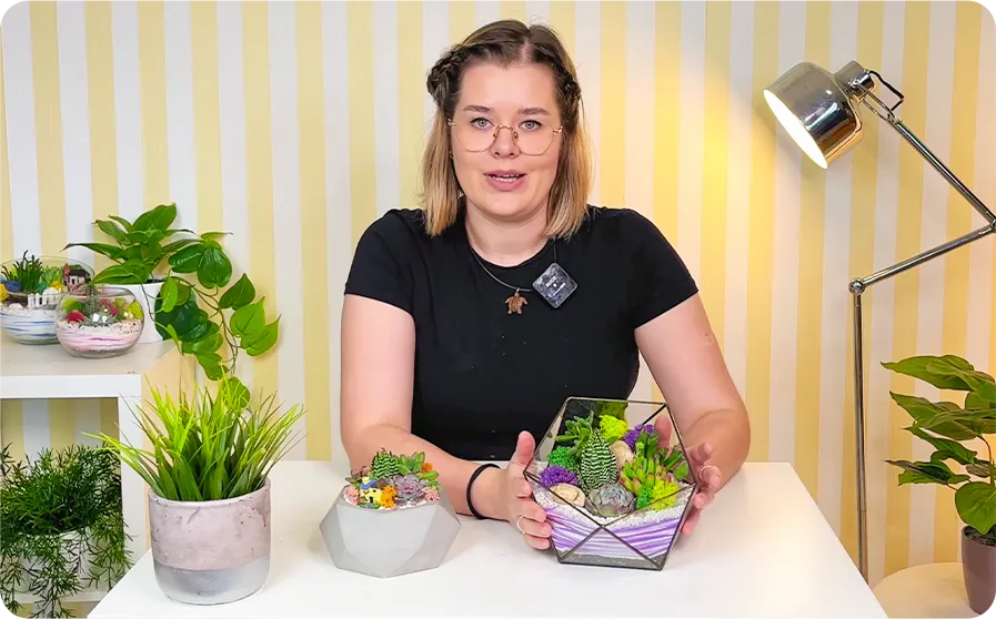 Флораріум — результат