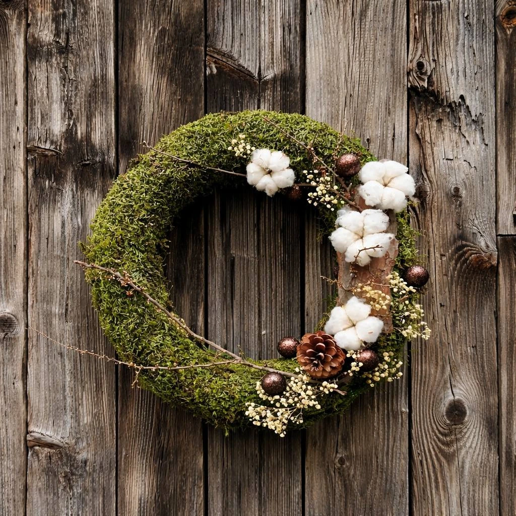 Вінок зі стабілізованих рослин